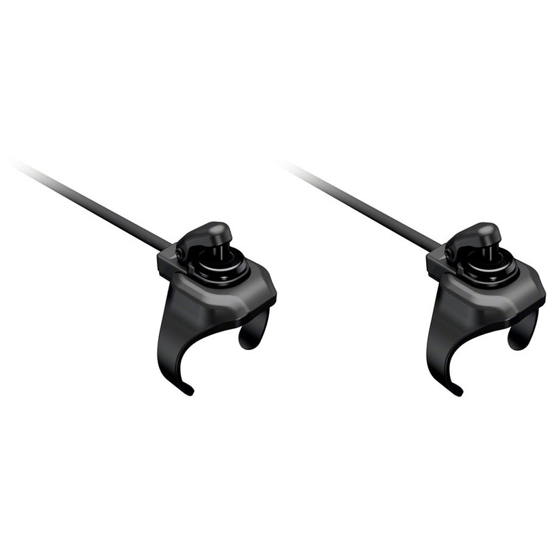 Shimano Dura-Ace SW-RS801-S Satellite Shifter Drops – Pair, 100mm Cable, Black