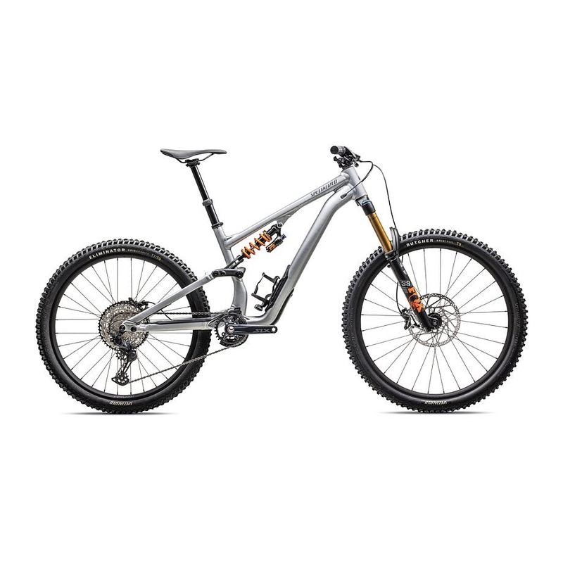 2025 Specialized Stumpjumper 15 fox coil alloy bike satin brushed aluminum / cast blue s4