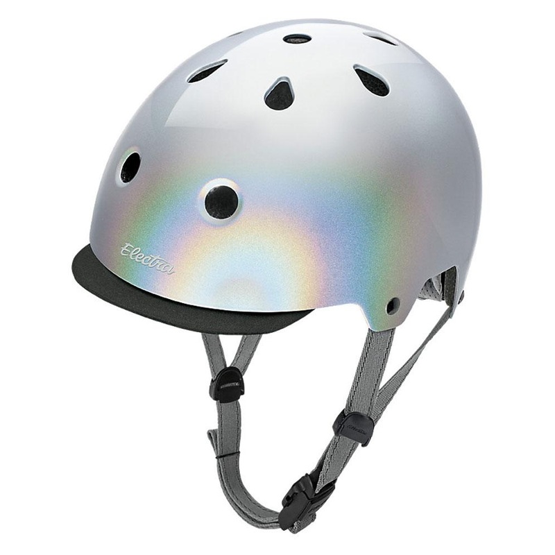 Electra Solid Color Bike Helmet – Holographic