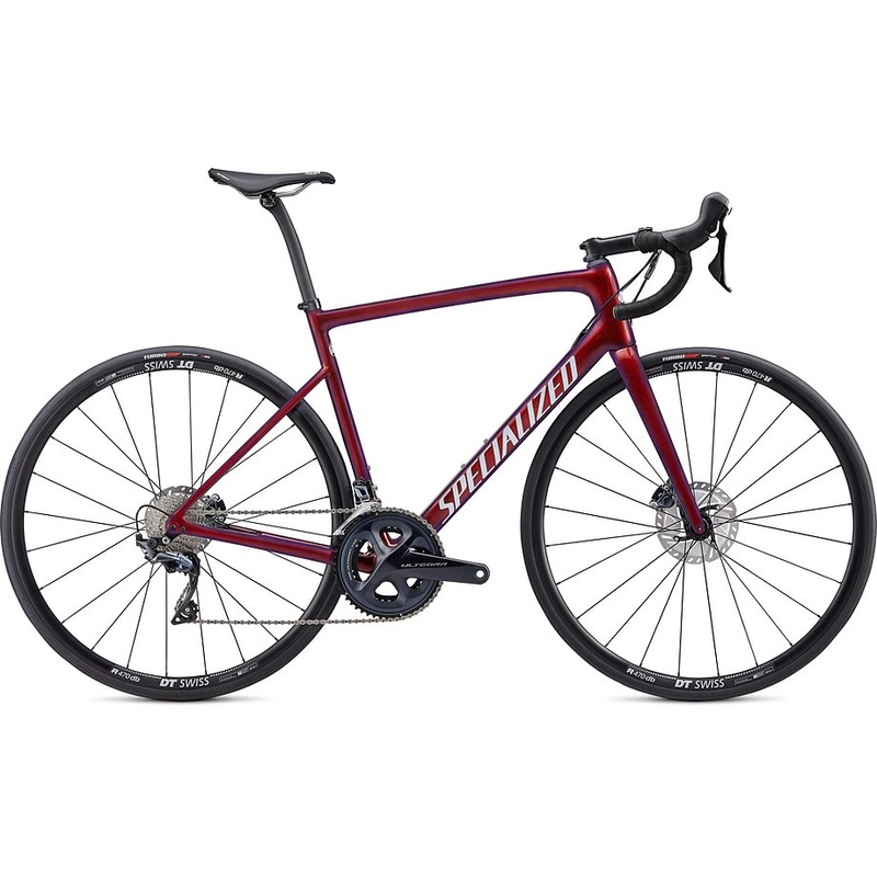 Specialized tarmac sl6 comp disc gloss cast berry/metallic crimson/dove grey 44