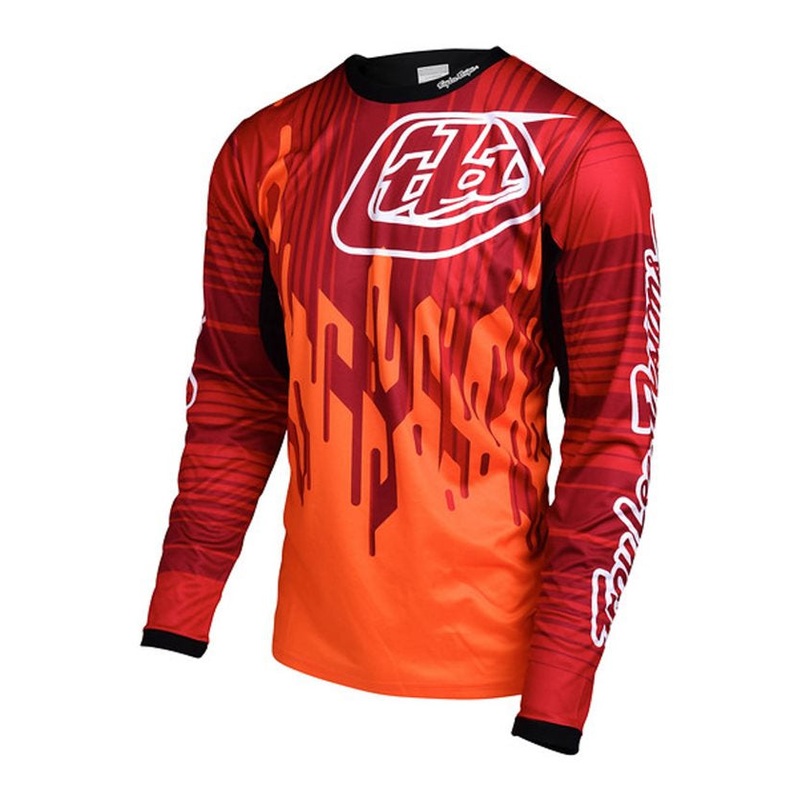 Troy Lee Designs Sprint Code BMX Race Jersey-Orange