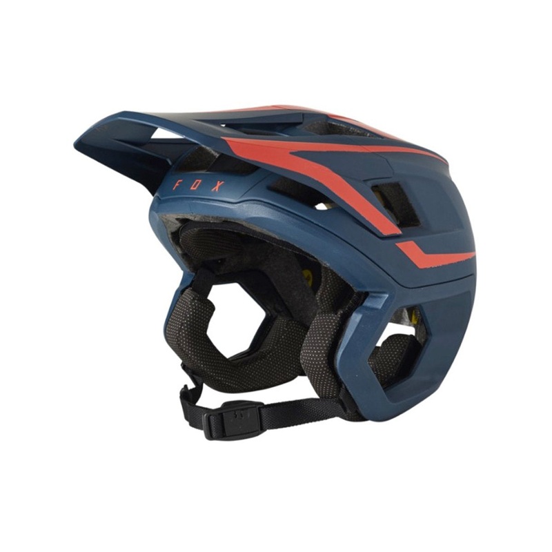 Fox Racing Dropframe Pro MTB Helmet – Graphic 2 – Dark Indigo – 2021