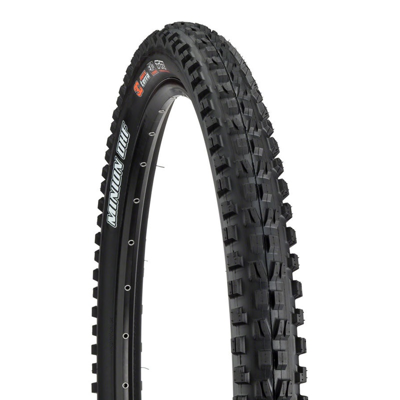 Maxxis Minion DHF Tire – 24 x 2.4 Tubeless Folding Black 3C Maxx Terra EXO