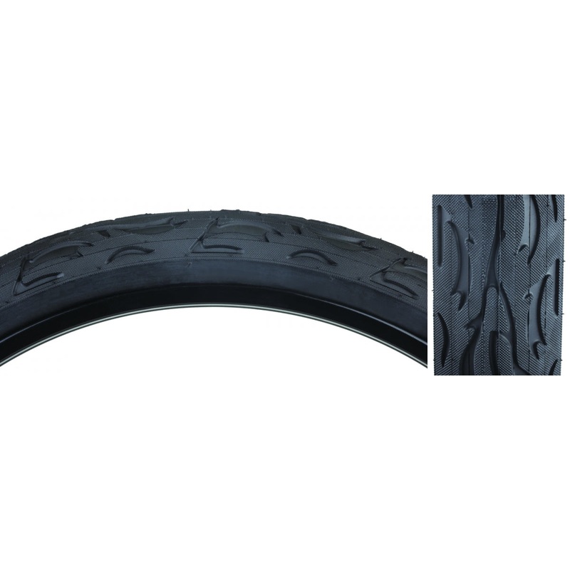 Sunlite Cruiser Flame 26 x 2.125 PSI 40 Clincher Wire Black/Black Reflective