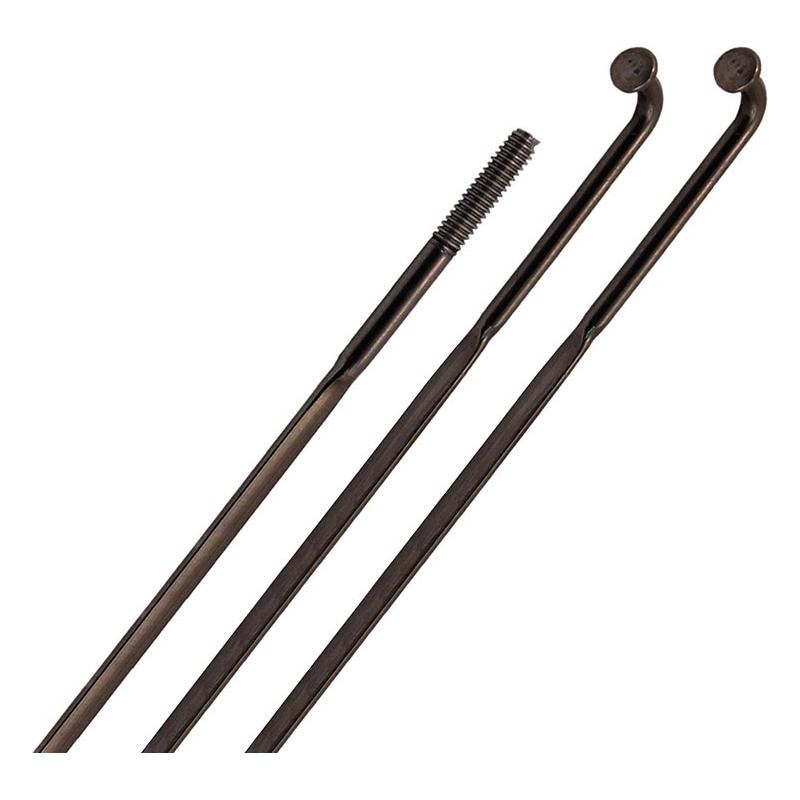 Zipp, Sapim CX-Ray, Spokes, J-Bend, Black, 256mm, 3pcs