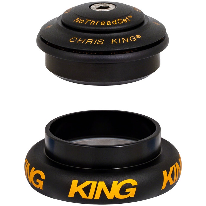 Chris King InSet i7 Headset – 1-1/8-1.5″ 44/44 Black/Gold