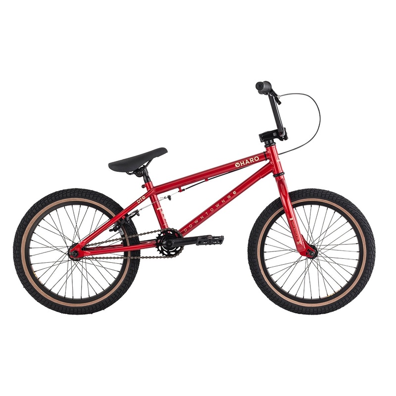 Haro Downtown 18″ Bike-Gloss Red