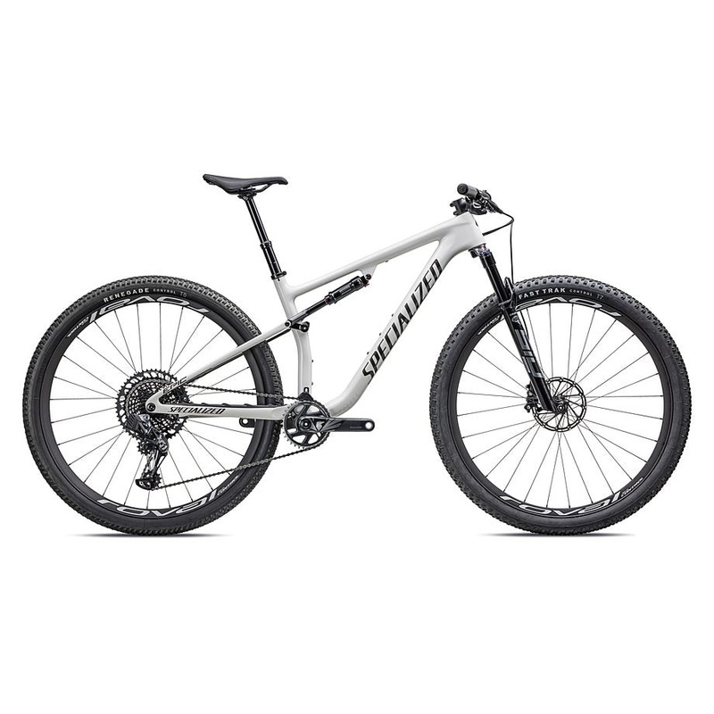 2023 Specialized epic pro bike gloss dune white granite over dove grey / metallic obsidian m