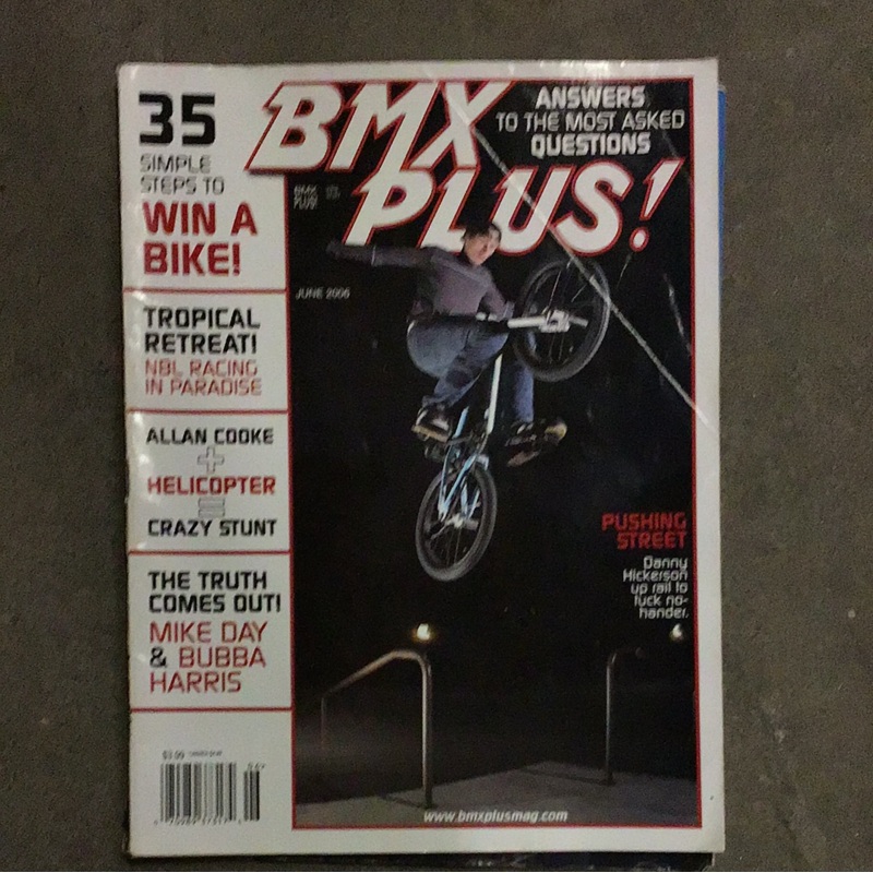 BMX plus magazine back issues 2006