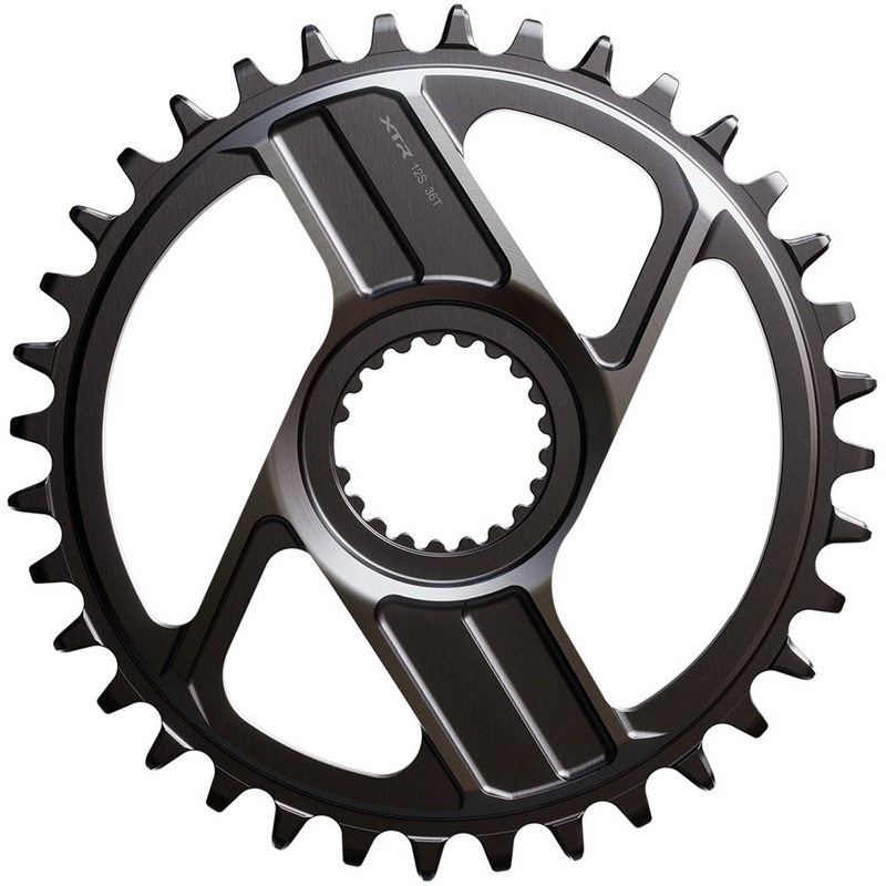Shimano XTR SM-CRM96 1x Direct Mount Chainring – 36t, Shimano Direct Mount, For 12-Speed HG+ Chain, Fits M9200 and M9220
