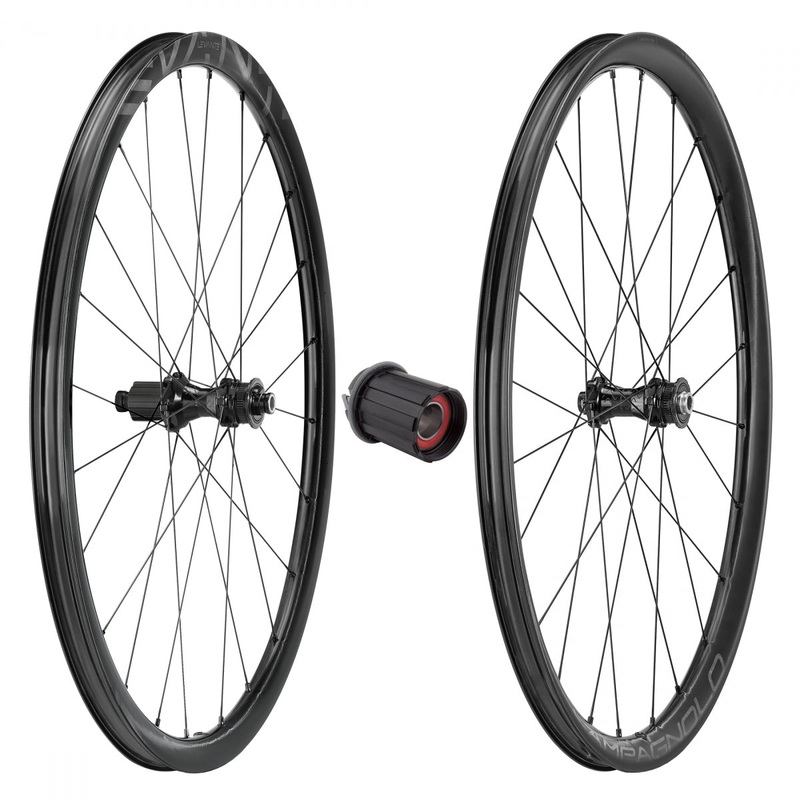 Campagnolo Levante 700c Carbon Gravel Wheelsets  Unidirectional H.U.L.C. Carbon, Center Lock Disc, Tubeless Ready, 12×100-142mm Thru Axle, 24H Spokes