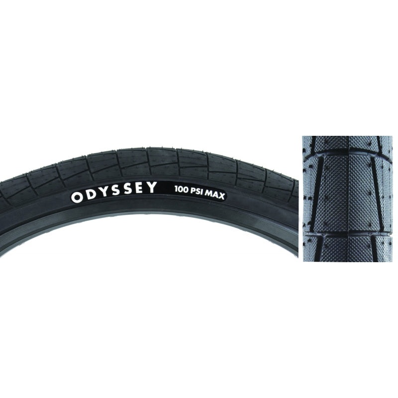 Odyssey Broc Tire – 20 x 2.25 Clincher Wire Black