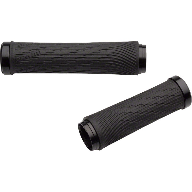 SRAM XX1 Locking Grips for GripShift 100mm Right 122mm Left Black Clamps Plugs