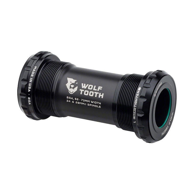 Wolf Tooth Bottom Bracket – English (BSA), 68/73mm, For 24mm Spindle