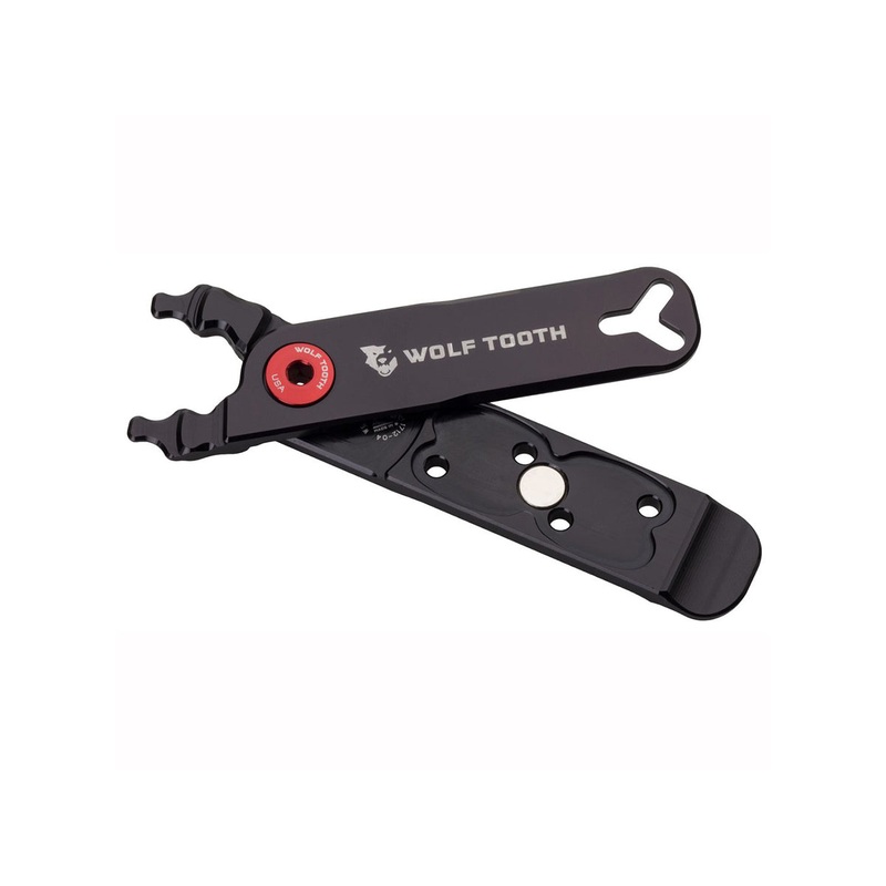 Wolf Tooth Components Combo Masterlink Pliers – Black-Red