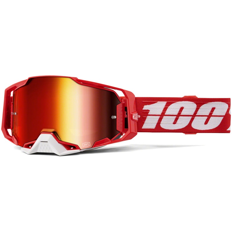 100% Armega C-Bad Goggles – Mirror Red