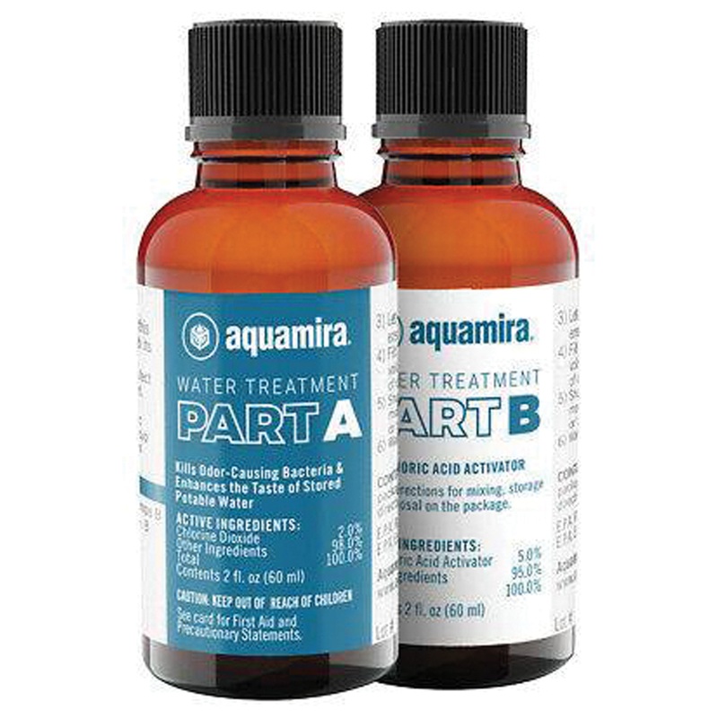 Aquamira Water Treatment Drops & Kits  Reliable Chlorine Dioxide Water Purifiers for Safe Hiking & Travel, Compact & Long-Lasting