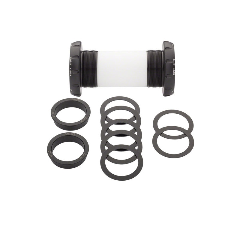 Chris King ThreadFit 30 Bottom Bracket with Fit Kit 1 – English, For DUB Mountain, Matte Jet