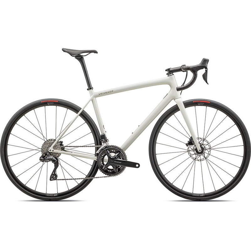 2024 Specialized aethos comp bike gloss dune white metallic spruce 52