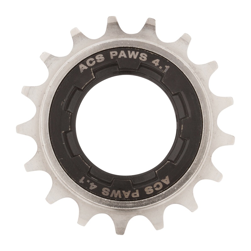 ACS Paws 4.1 17t BMX Freewheel – 1/8″ & 3/32″ – Black/Nickel