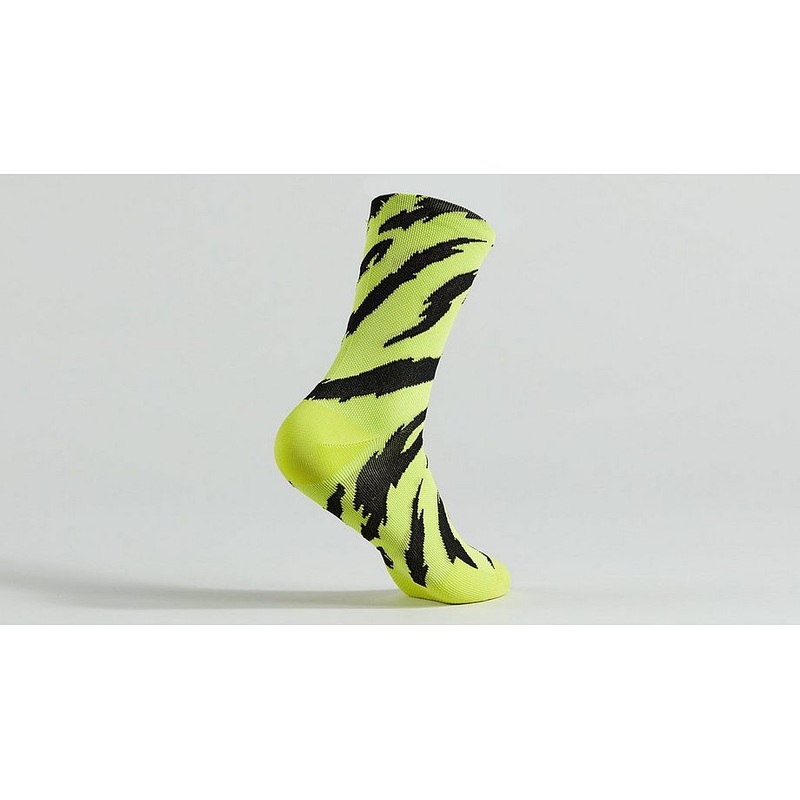 Specialized soft air tall sock hyper green lightning l