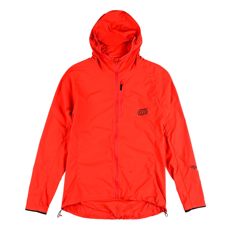 Troy Lee Designs Drift Windbreaker Jacket – Fire Orange