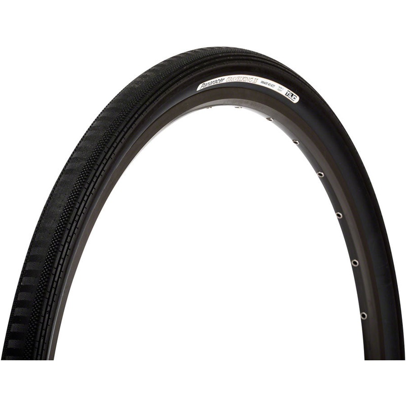 Panaracer GravelKing SS Plus Tire – 700 x 45, Tubeless, Folding, Black, ProTite Protection
