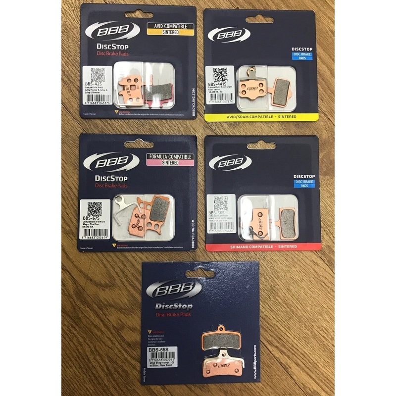 BBB Discstop Disc Brake Pads Sintered