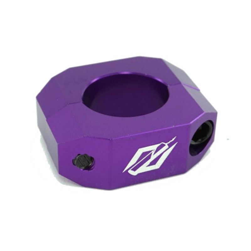 TNT Bicycles Double-Bolt BMX Seat Post Clamp – 25.4mm – 1″ – Purple