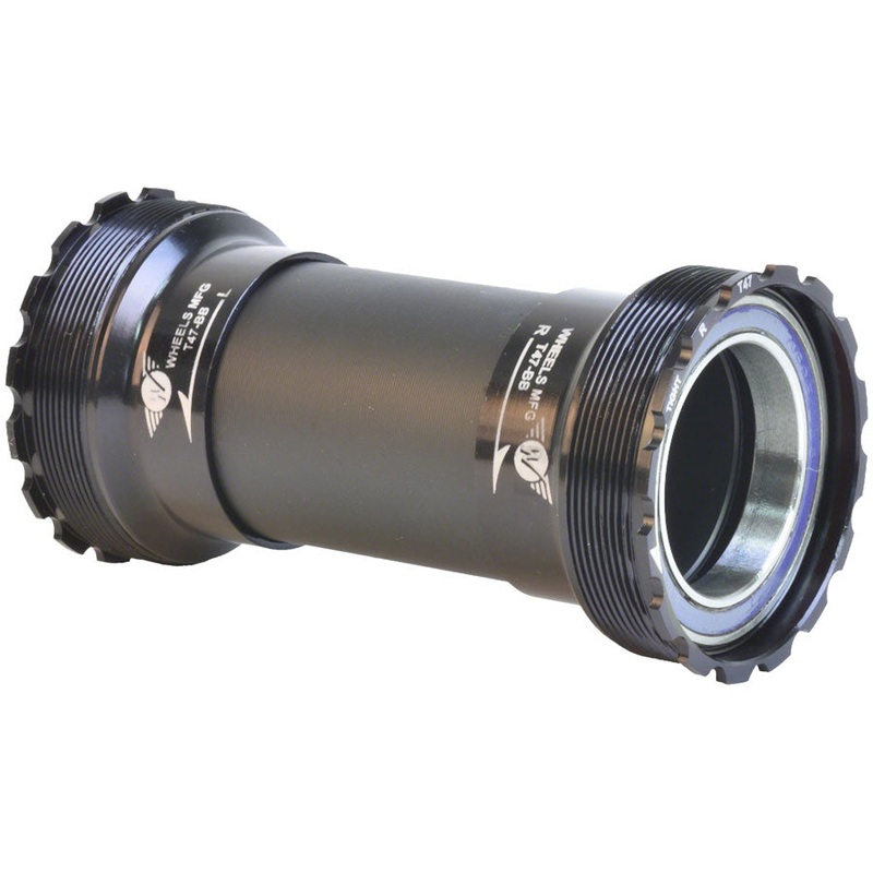 Wheels Manufacturing T47 Inboard Bottom Bracket for 30mm Spindles with ABEC-3 Bearings
