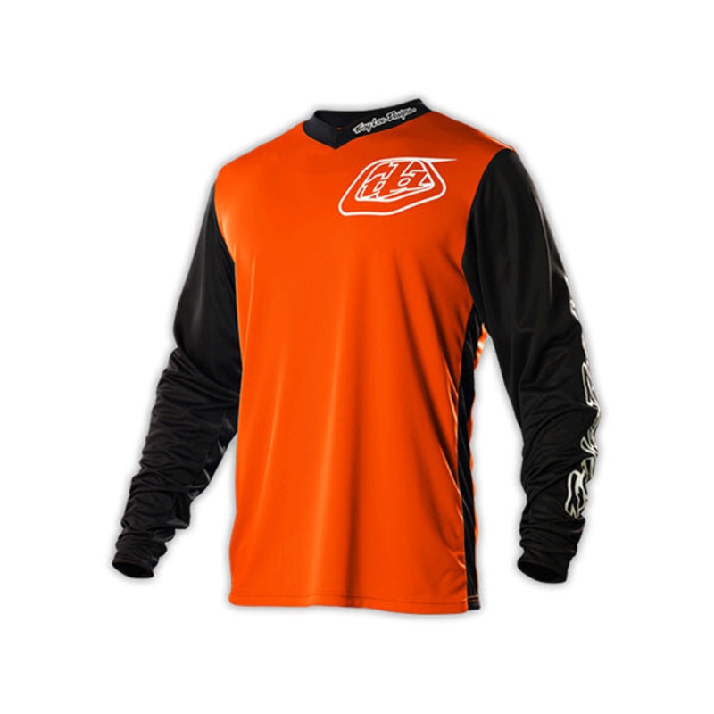 Troy Lee 2015 GP BMX Race Jersey-Hot Rod Orange