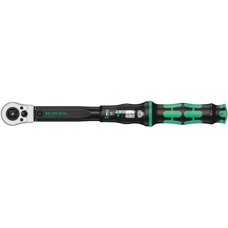 Wera Click-Torque C 2 Push R/L Adjustable Torque Wrench – 20-100 Nm