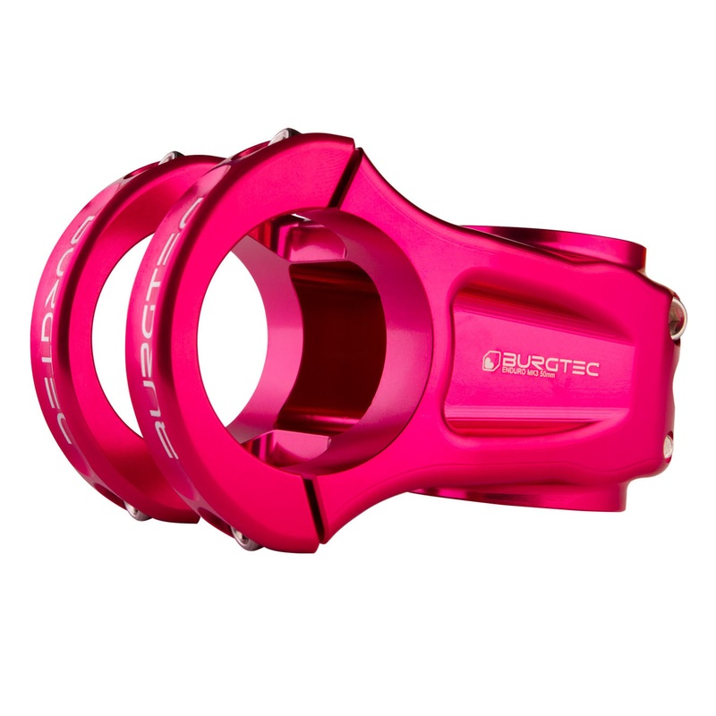 Burgtec Enduro MK3 Stem (35.0) 0d x 50mm – Toxic Barbie Pink