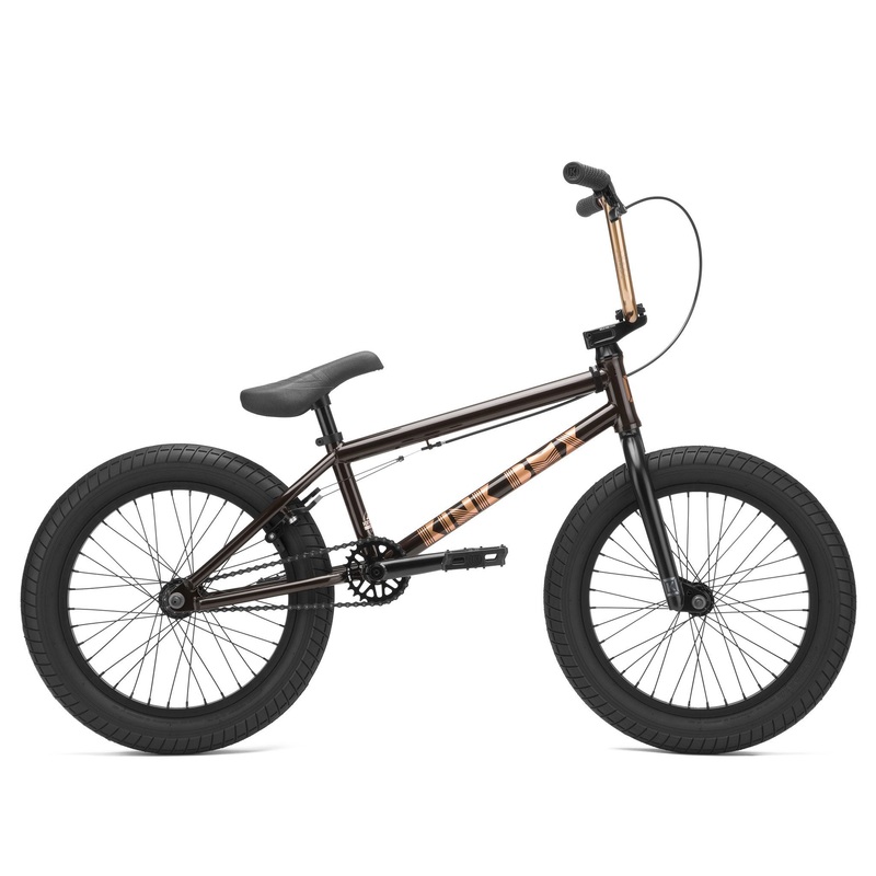 Kink Kicker 18″ BMX Bike-Gloss Black Copper