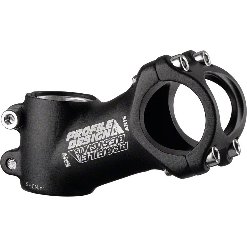 Profile Design Aris Stem – 110mm 31.8 Clamp +/-25 1 1/8″ Aluminum Black