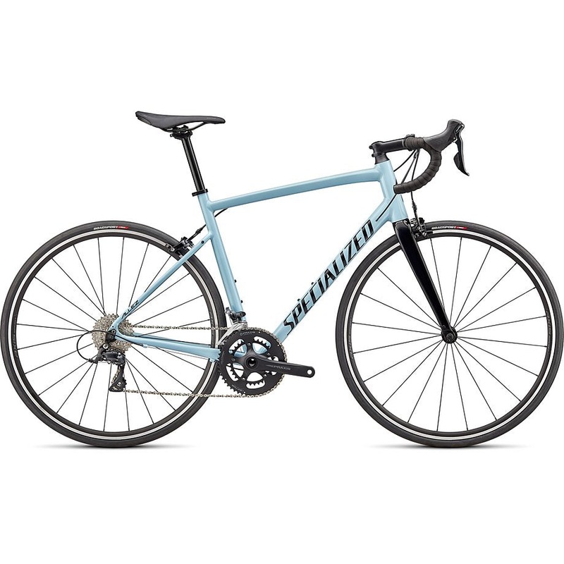 2022 Specialized allez e5 sport bike gloss arctic blue/tarmac black 61