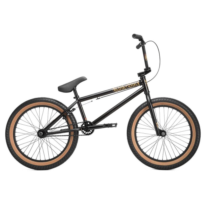 Kink Curb 20″TT Bike-Matte Goldschlager Black