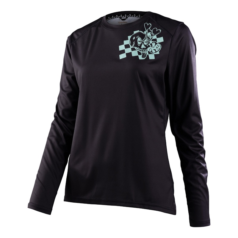 Troy Lee Designs Lilium Long Sleeve MTB Jersey – Womens – Micayla Gatto – Black