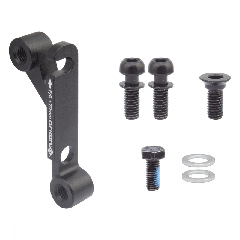 Origin8 Vise IS Mount to Flat Mount Disc Adapter 140mm to 160mm/160mm to 180mm FT/RR IS Mount Flat Mount