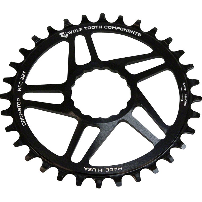 Wolf Tooth Direct Mount Chainring – 36t RaceFace/Easton CINCH Direct Mount Drop-Stop For Boost Cranks 3mm Offset BLK