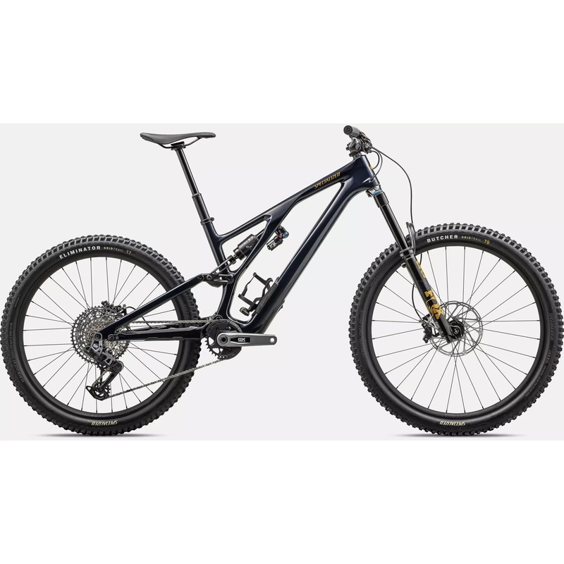 2024 Specialized Stumpjumper EVO Expert T-Type – Gloss Dark Navy / Harvest Gold