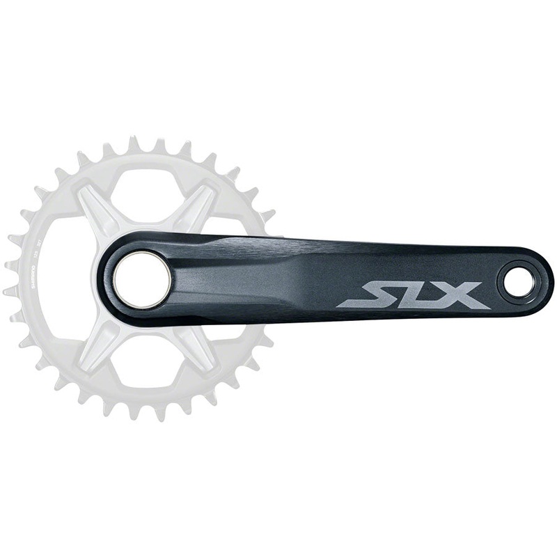 Shimano SLX FC-M7130-1 Crankset – 175mm, 12-Speed, Direct Mount, Hollowtech II, Black