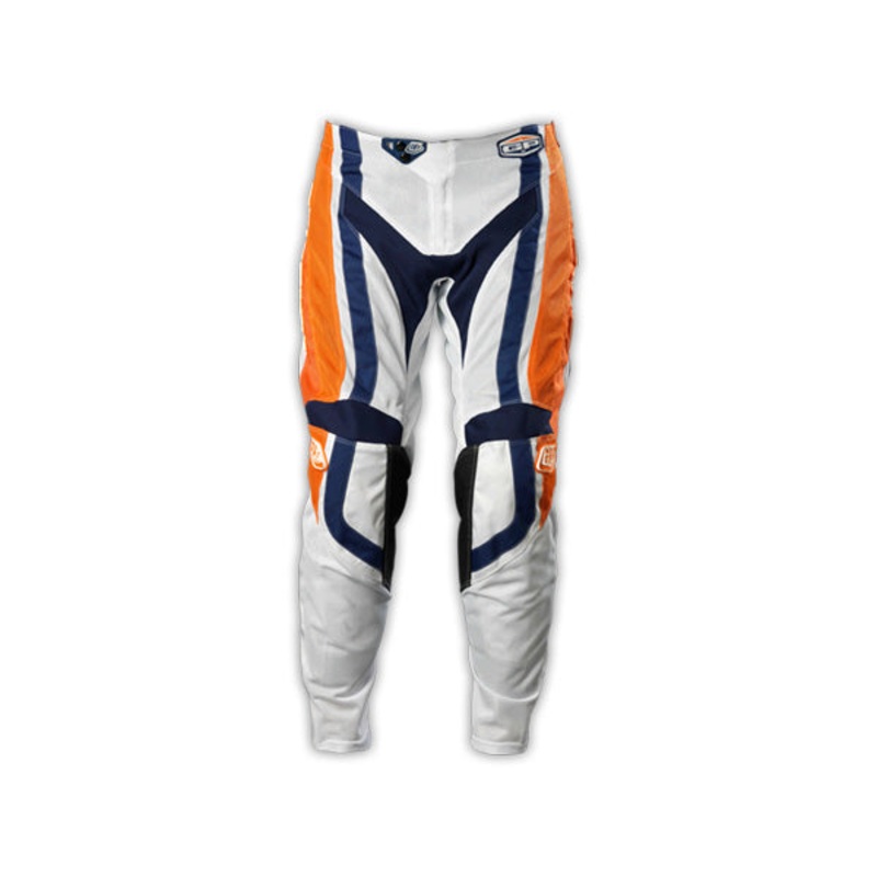 Troy Lee 2014 GP Air Race Pants-Factory Orange/Blue