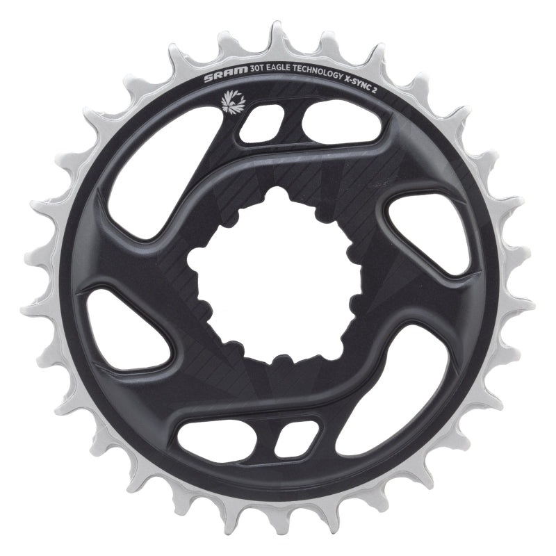 SRAM Eagle X-SYNC 2 Direct Mount Chainring – 30t Direct Mount 3mm Offset For Boost Lunar Grey