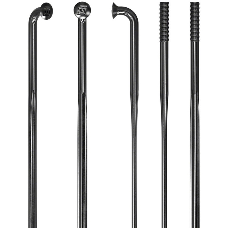 DT Swiss Revolite Spokes – 2.0/1.3/2.3 286mm J-bend Black Box of 20