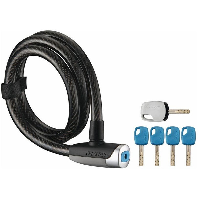 Giant SureLock Flex Key 15 Cable Lock – 15mm x 185cm