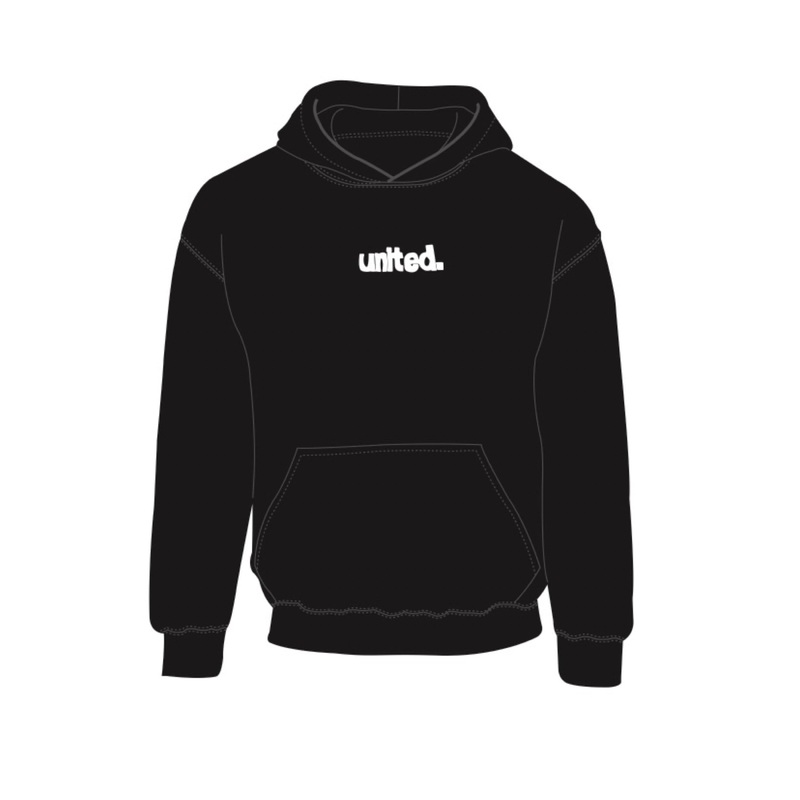 United Coastin Hooded Sweater Black