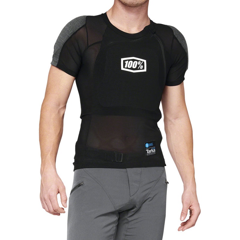 100% Tarka Protective Vest – Black Medium