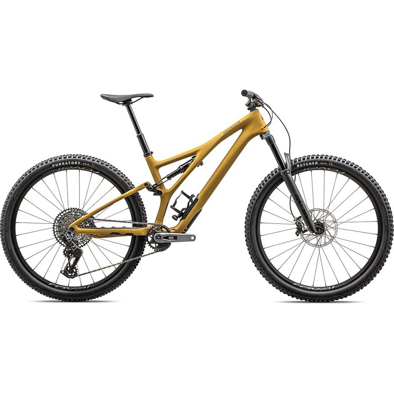 2023 Specialized Stumpjumper expert bike satin harvest gold / midnight shadow s5