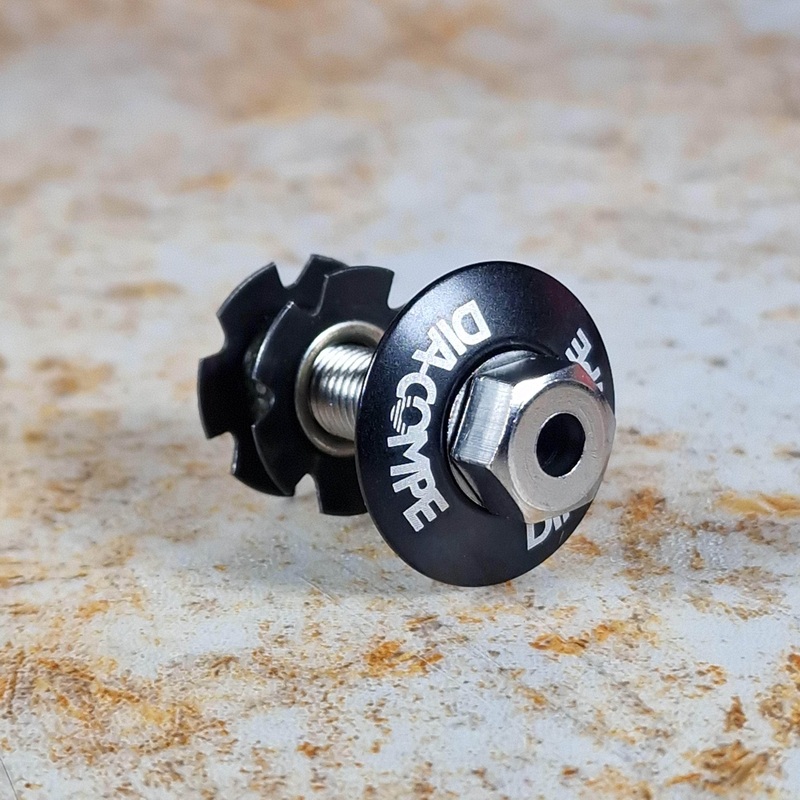 Dia-Compe Hollow Ahead Cap  and  Star Nut Set